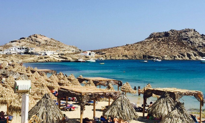 Agios Stefanos Apartment | My Rental Homes - Rose Studio One with 3 shared swimming pools and free parking