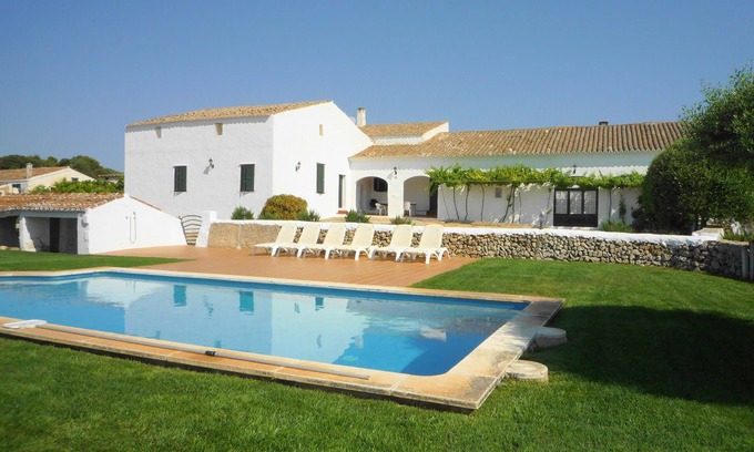 Minorca Villa | My Rental Homes | Villa Filu with private pool and garden