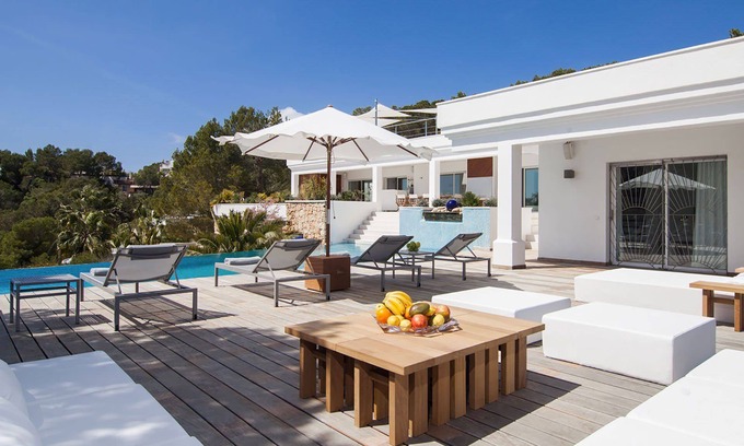 Sant Josep de sa Talaia Villa | My Rental Homes - Villa Jondal with sea view and private pool