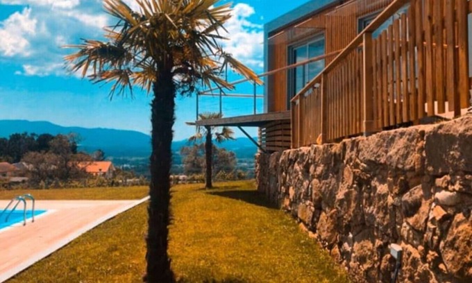 Valenca House | MyStay - Quinta dos Sobrais bungalow 3 in the nature with pool