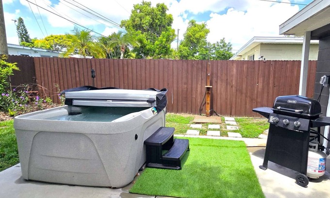 Orange Lake Village House | Mystic Haven | Hot Tub | BBQ Grill | Close to beaches