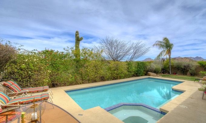 Echo Ridge At Troon North House | N. Scottsdale High Desert Oasis. Ultra Private pool/spa, Mt Views.