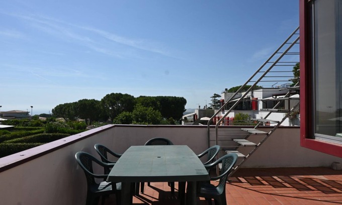 Villaggio Taunus Apartment | N302 - Numana, three-room apartment with terrace in residence with swimming pool