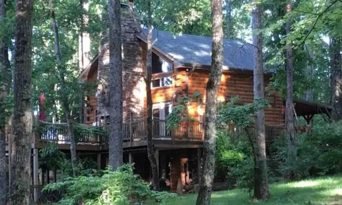 Marietta Cabin | Napaw Mountain Log Cabin ~ A Magical MountainTop Experience