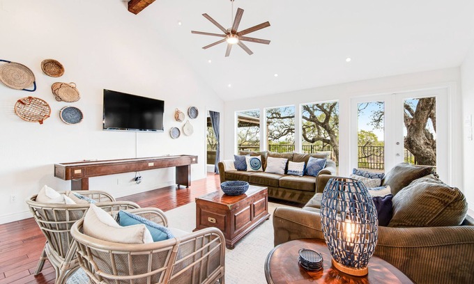 Paleface Lake Country Estates House | Natural cliffside oasis with impressive views, gas fireplace