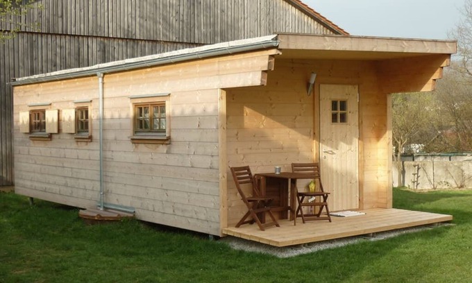 Waldmuenchen Apartment | Nature chalet 26sqm with wood-burning stove