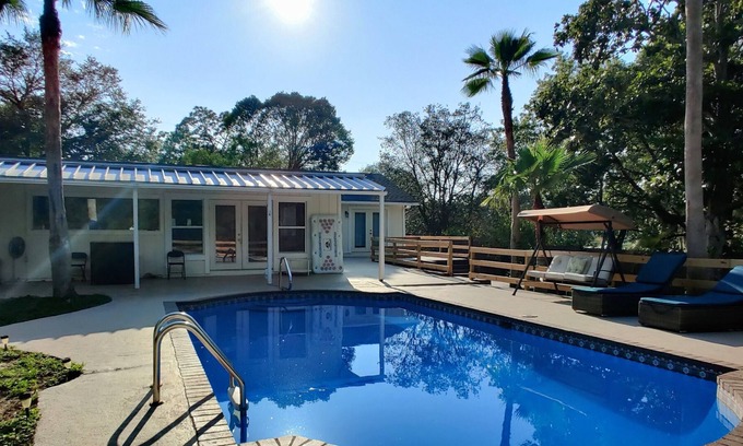 Citrus County House | Nature Coast's Gem. Private Pool Home Pet friendly!