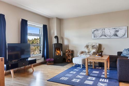 Nord-Aurdal Apartment | Naturopplevelser året rundt i Valdres Ski in out Panoramautsikt