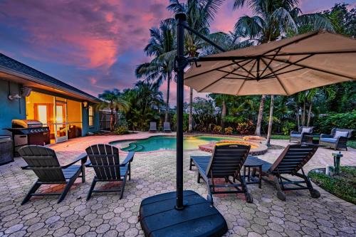 Harbor Hills House | Nautical Escape! Private pool home with a tropical backyard oasis!