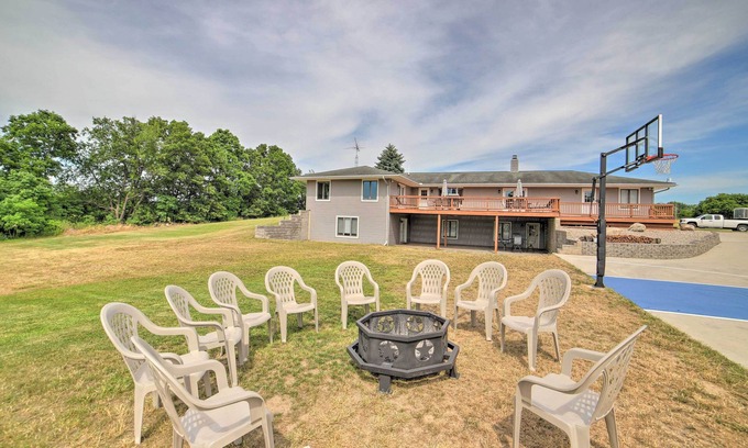 Grass Lake House | Near Boat Launch: Pet-Friendly Grass Lake Getaway