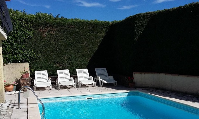 Fontiers-Cabardes Villa | Near Carcassonne luxury villa with private pool and large garden