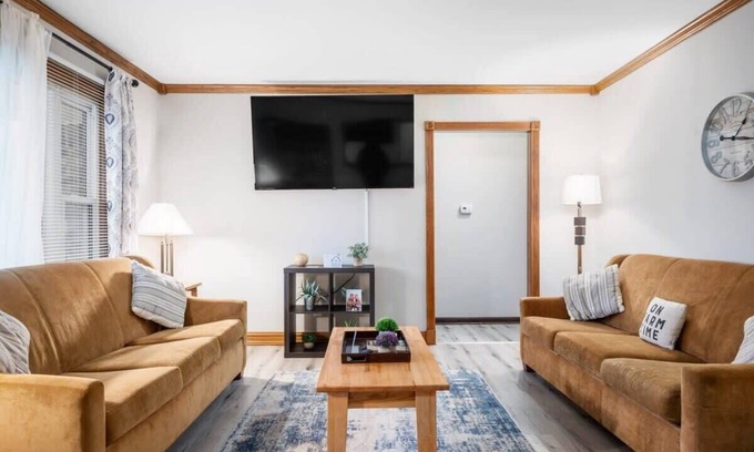 Acton House | Near Downtown, Modern Interior - Chapel Hill Charm