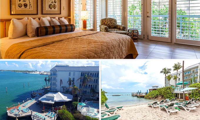 Historic Seaport Condo | Near Duval - Tiki Bar - Private Beach - 2BR Condo - Old Town Key West - Sleeps 6