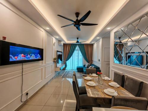 Masai Apartment | Near MMHE - 3 Bedrooms Homestay Meridin Bayvue Pasir Gudang
