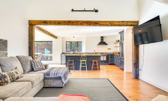 Andover House | Near Okemo Slopes: Peaceful Home w/Trail Access