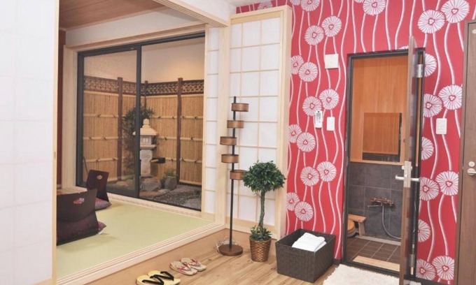 Chuo House | Near Osaka Castle Park Good access to UmedaNamba - Quadruple room / Osaka Ōsaka
