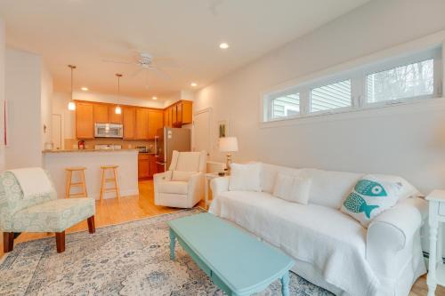 Back Cove House | Near Portland Trails Walkable Apartment with Deck