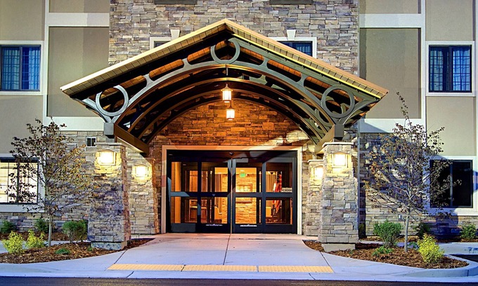 West Valley City Apartment | Near Salt Palace Convention Center! Enjoy the Free Breakfast Buffet + Pool, Hot Tub & Waterslide Access