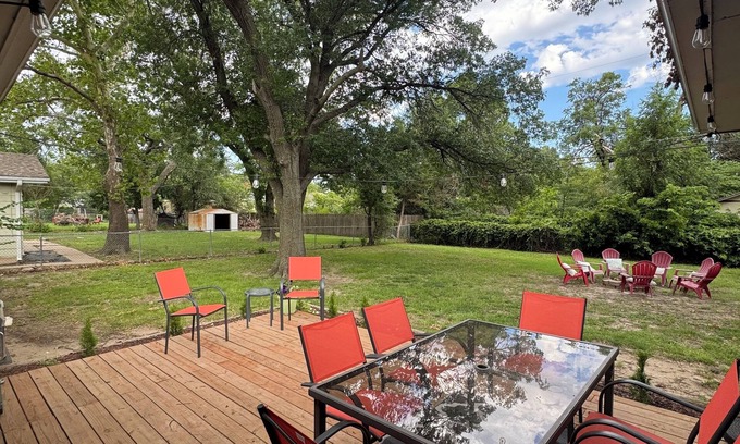 Wichita House | Near WSU: Bumper Pool and Fire Pit! Hosted by Homes by CNJ