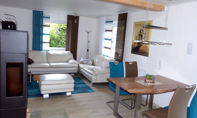 Koenigstein Apartment | Neue Ferienwohnung für 2 Personen mit Grillmöglichkeit