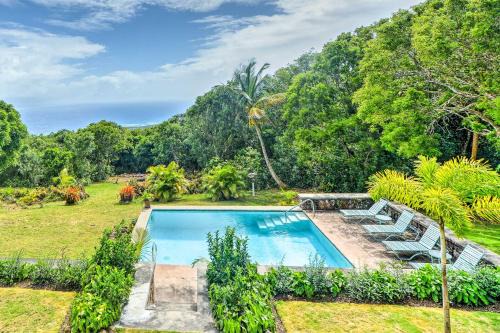 Fountain House | Nevis Home with Pool, Stunning Jungle and Ocean Views!