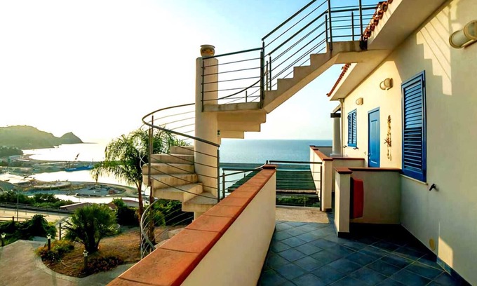 Capo d'Orlando Apartment | New 2-room apartments view on the Aeolian Islands ideal for couples and families