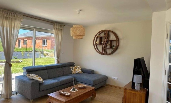 Etaples House | New 3-bedroom detached house in Etaples sur mer with enclosed garden.