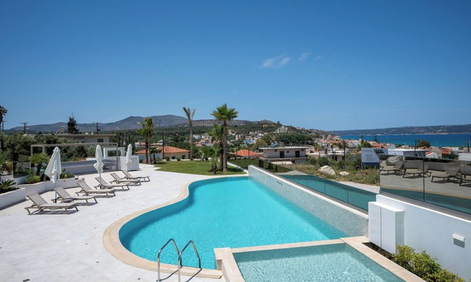 Kalyves Apartment | [NEW] AmphiMatrion, Fedra Apartment w/private pool