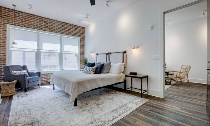 Castleberry Hill Apartment | New Construction Loft Style Spacious Lux Apt 101