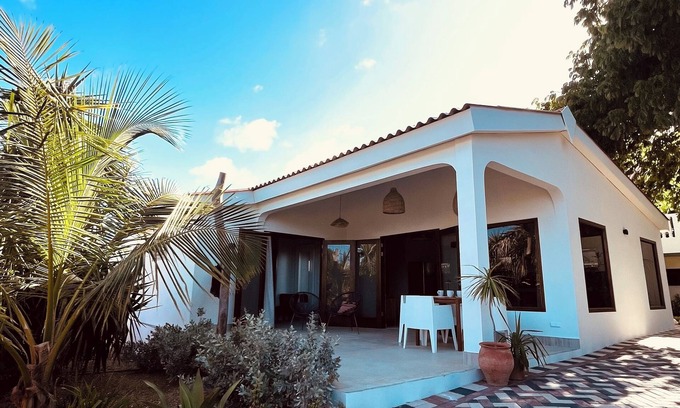 Santa Rosa Apartment | New home, Private pool, Tropical garden, BBQ & Air conditioning, Close to beach & town