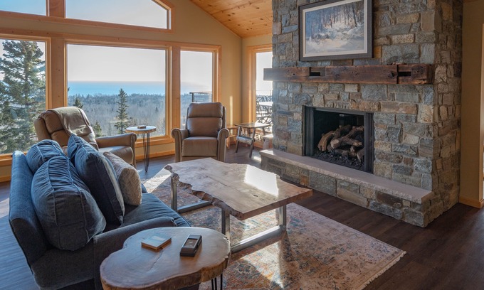 Lutsen House | New Home with Panoramic Lake Superior Views in Lutsen