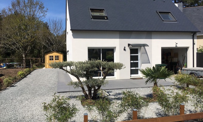 Penestin House | New house 6P near the Gold Mine beach