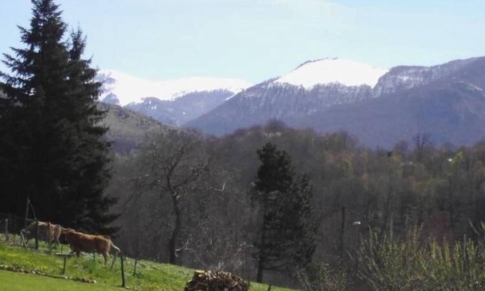 Uzer House | New house any comfort in calm village with view on mountain close.