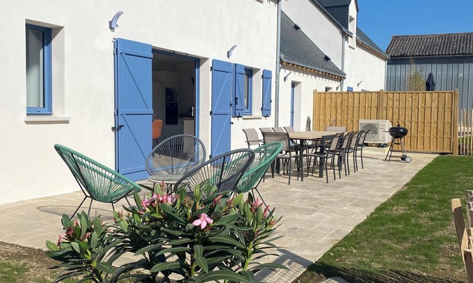 Penvins House | New house close to the beach in Penvins