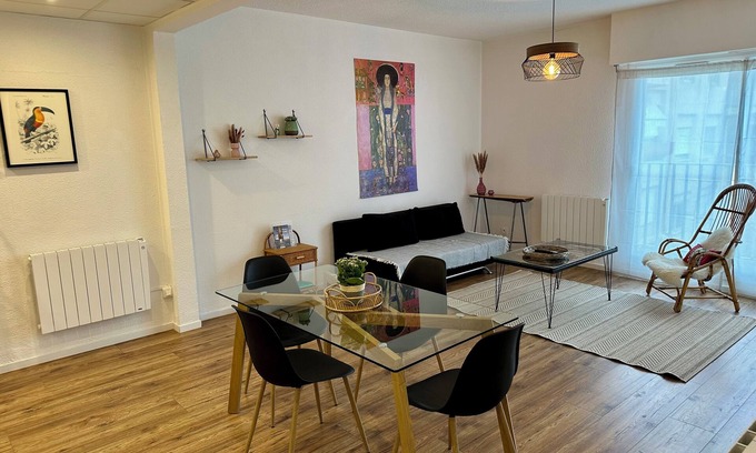 Lourdes Apartment | 🔥 New "Le Lapacca" T3 68m² close to everything, wifi & free public parking