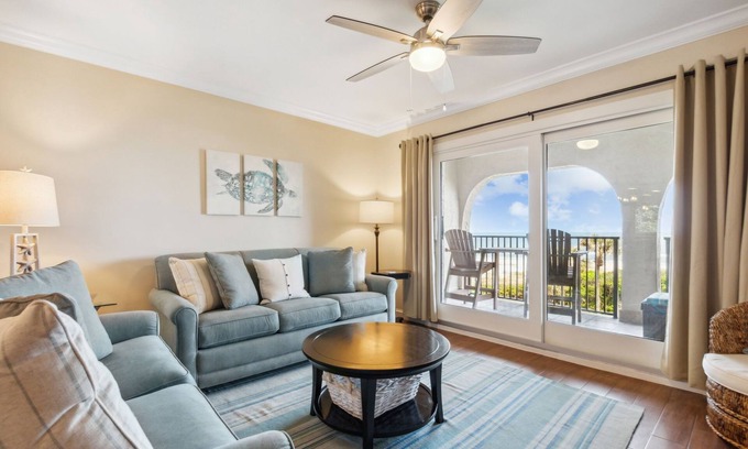 Fernandina Beach Condo | NEW LISTING! 3rd Floor Oceanfront Sea Dunes Villa