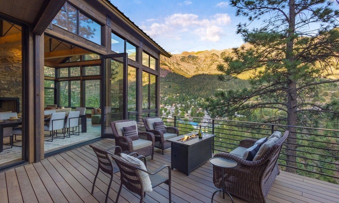 Ridgway House | New Listing! Above It All | Ouray Estate with Sweeping Views