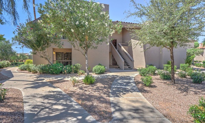 Village Three Condo | NEW LISTING Beautiful Golf, Shopping, Fun in Sun Getaway in Central Scottsdale!