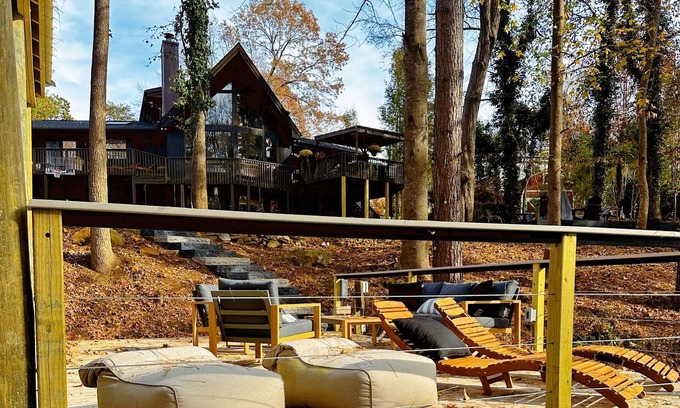 Westport House | NEW LISTING Lake Front Home with private dock, game room with modern finishes!