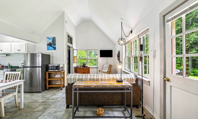 Brownsville Cottage | NEW LISTING Rustic Charm Meets Modern Comfort at Rock Haven Sugar House in Reading, VT
