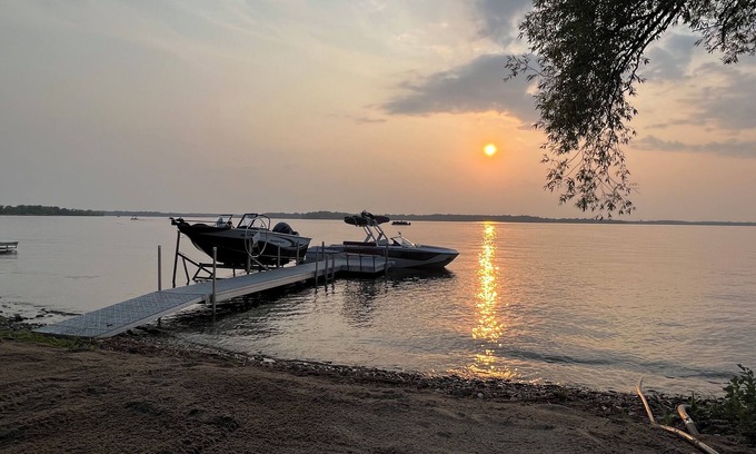 Alexandria House | New Luxury Home on Lake Ida perfect for Family get togethers, Stunning Sunsets.