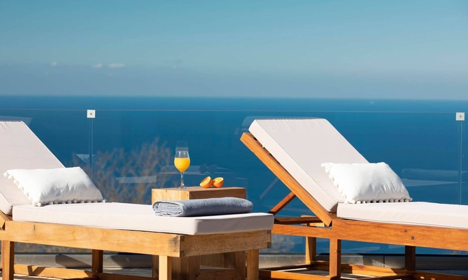 Kalamitsi Villa | New modern Villa Calleste-Cosy villa with fantastic view