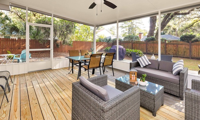 Saint Simons Heights House | NEW! Pet-Friendly, Great Location, Fenced-In Yard