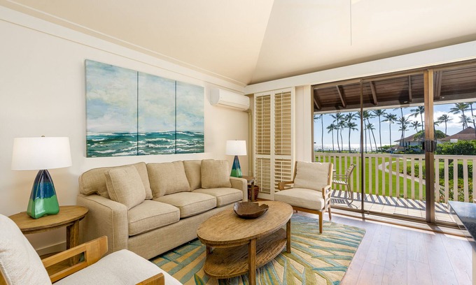 Poipu Condo | New Remodel & Rare Find #35 w/Oceanview, AC, and corner unit! Look no further!