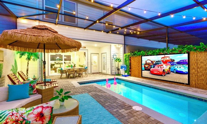 Four Corners House | New Resort, Themed, Ultra Comfortable, Heated Private Pool, Game Room, Family Ho