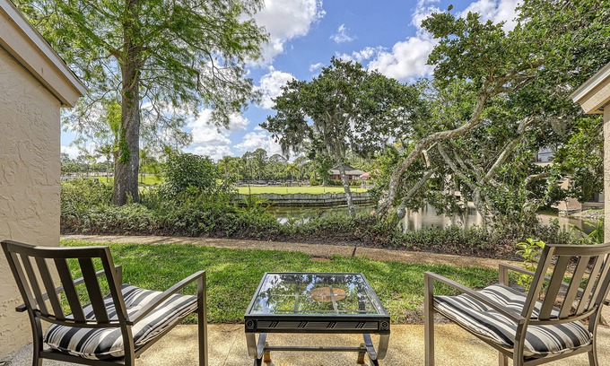 The Meadows Condo | NEW! Restful condo Pond & Golf Views The Meadows