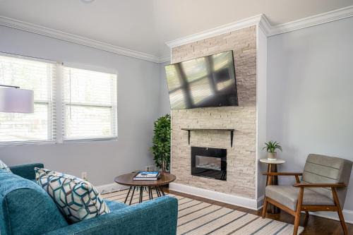 Candler-McAfee House | NEW Spacious Decatur Oasis w Fire Pit, Mins to ATL