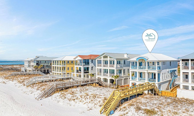 North West Florida House | New Specials! Gulf Front, Private Beach, Free Beach Srvc & Jaw-dropping Views