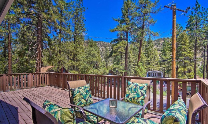 Wrightwood Cabin | NEW! Sunny Wrightwood Home + Views ~ 4 Mi to Ski!
