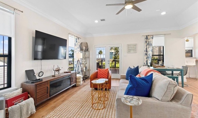 Clear Lake Shores House | NEW! The Kipp House! Luxury home walking distance to Boardwalk!